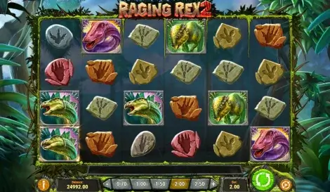 Casino game Raging Rex 2 - scatters